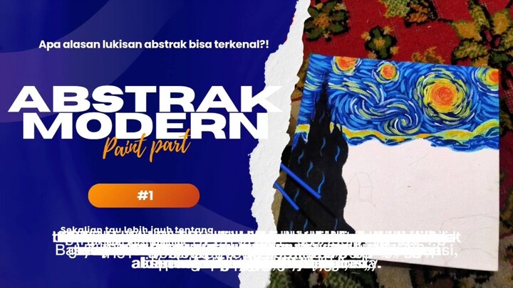 Apa alasan Lukisan Abstrak bisa terkenal 🙀⁉️ Ayo kita simak ❗[Part 1]