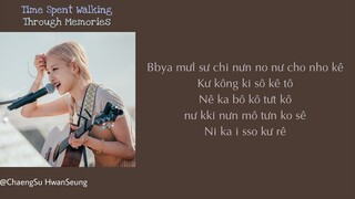 [Phiên âm tiếng Việt] Time Spent Walking Through Memories – Rosé (Cover)