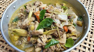 ต้มส้มไก่บ้าน สูตรโบราณของแม่ อร่อย ไก่นุ่ม ไม่มีกลิ่นคาวแน่นอน100%