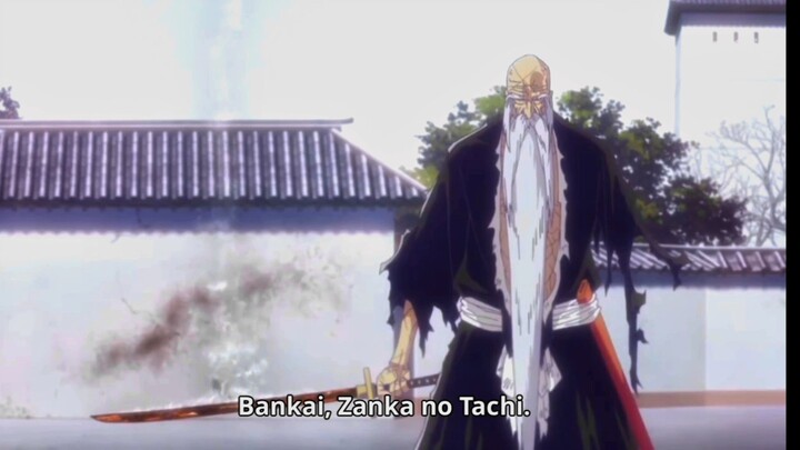 yamamoto shigekuni using bankai 🔥🔥