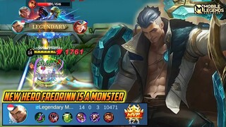 Fredrinn Mobile Legends Gameplay , Next Overpower Tank - Mobile Legends Bang Bang