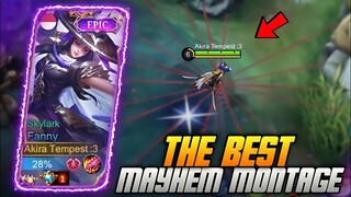 UNLIMITED ENERGY + ACCURACY = UNLIMITED CABLES?! FANNY MAYHEM MONTAGE ⚡-MLBB