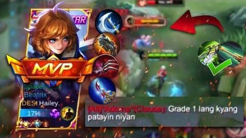 1hit build Bea lakas talaga. Hailey