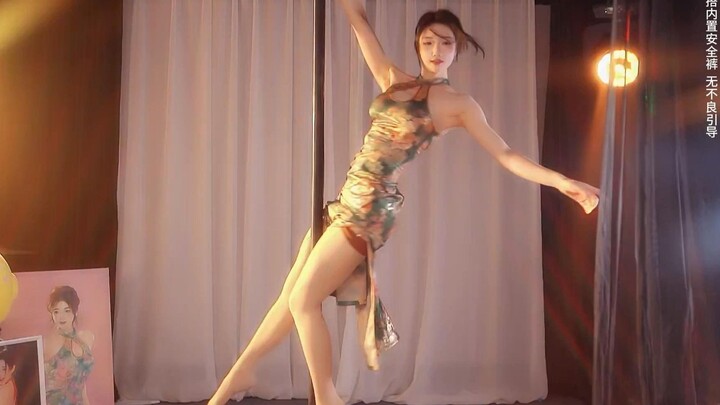 Spring Courtyard Snow