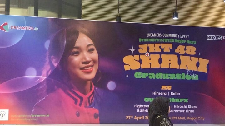 [highlight Event] Nobar Konser Graduation Shani Jkt48 @ Boxies 123 Bogor