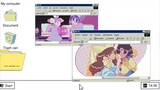 VHS game overlay | anime edit