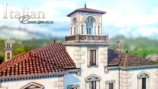 Italian Renaissance Villa 🎨 🍷 | The Sims 4 My Wedding Stories | Speed Build | W/ CC + Download Links