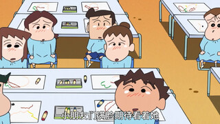 上尾代替吉永照看向日葵班，她克服社恐带小朋友们尬舞