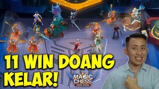 REKOR DUNIA GAME TERCEPAT MAGIC CHESS DENGAN KEMENANGAN TERSEDIKIT! CUKUP MENANG 11 DARI 17 ROUND!