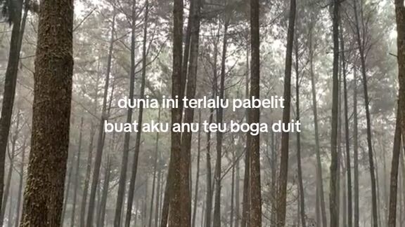 guaa jadiin tempat galau aja dah