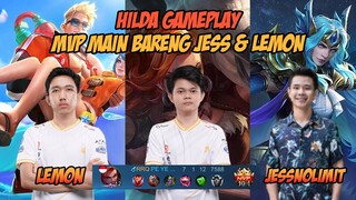DAPAT MVP PAS JADI TANK BUAT @rrq_lemon  DAN @JessNoLimit