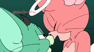 [Tom and Jerry meme] Kiss Or Kill , will you die for me ? [ Kano's Art ]