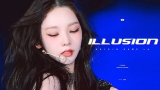 【AI美貌AI身材、最适合眼下腮红的人！】柳智敏Illusion 4K站姐横版Fancam