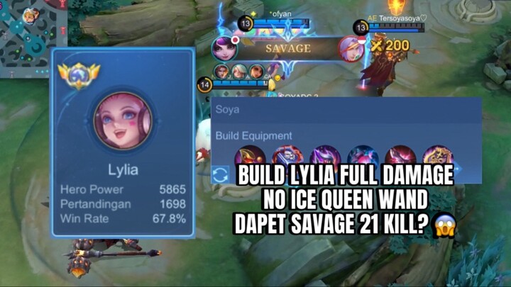 COBAIN BUILD INI BIAR LYLIA KALIAN SAKIT!