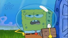 spongebob bahasa indonesia : menjaga rumah sandy (3/4)