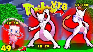 PIXELMON YTB NÂNG CẤP TẬP 49 - THÀNH CÔNG TÁI HỢP GEN MEW THÀNH MEWTWO POKEMON SIÊU MẠNH