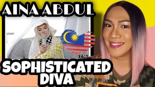 Peaches - Justin Bieber ft. Daniel Caesar, Giveon | Cover by Aina Abdul [ reaction video ]