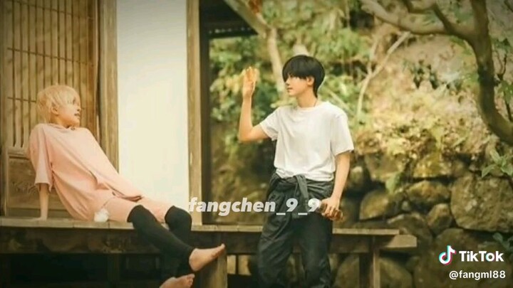 #fyp# chiba and daruma cosplay🤚🇯🇵