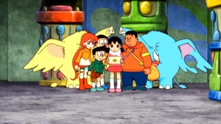 #doremon Nobita bị ngã suối