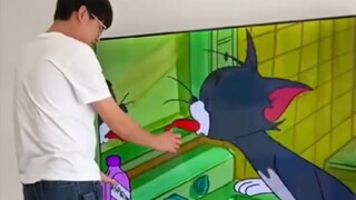 “爸爸你好腻害呀”