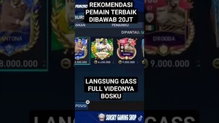 MARKET CRASH! REKOMENDASI PEMAIN DIBAWAH 20 JUTA FIFA MOBILE #fifamobile #fifamobile22 #fifamobile23