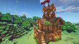 Minecraft : Tutorial Cara Membuat Rumah Survival Besar | Cara Membuat Rumah di Minecraft