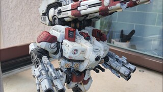 【战锤40K】因为害怕被打全点了火力，FW钛帝国KX139至尊装甲