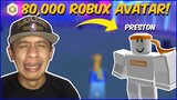 BECOME A 'PRESTON' for a day! Ang mahal ng ROBUX! | ROBLOX PET SIMULATOR X