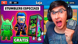 EVENTO DAS SKINS ESPECIAIS GRATIS!! EVENTO COM CARTUCHOS no Stumble Guys