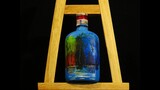 Forest acrylic painting on bottle || Cara melukis hutan di botol kaca dengan cat acrylic