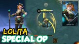 LOLITA SPECIAL OP | S16 FIRST PURCHASE SKIN | MOBILE LEGENDS