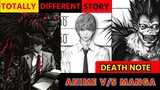 Death Note - Anime vs Manga | 10 Differences Between Anime and Manga Story In hindi