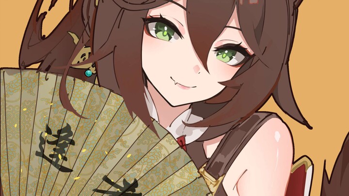 【เอาใจช่วยการสอบเกาเข่า】สาวน้อยขอเป็นกำลังใจให้ทุกคนแล้ว