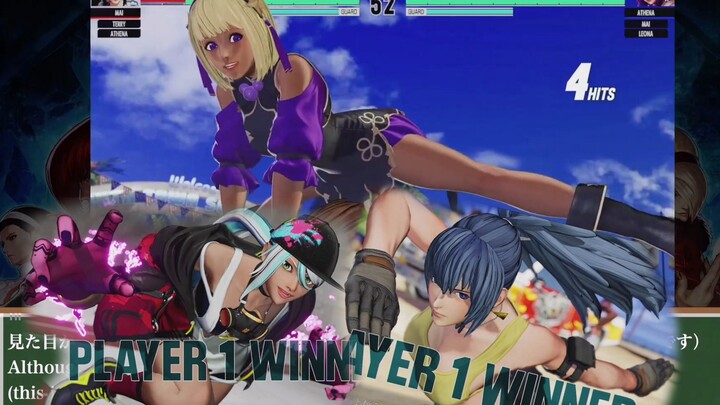 Miyazaki Athena, Leona, and Isara Performance Overview – TGS 2021 King of Fighters XV Hands-On Impre