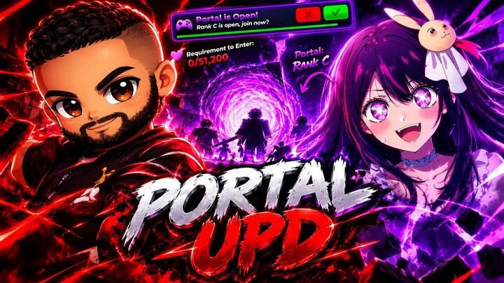 WARRIOS E PORTAIS EM SOLO LEVELING ANIME BREAKER  #roblox