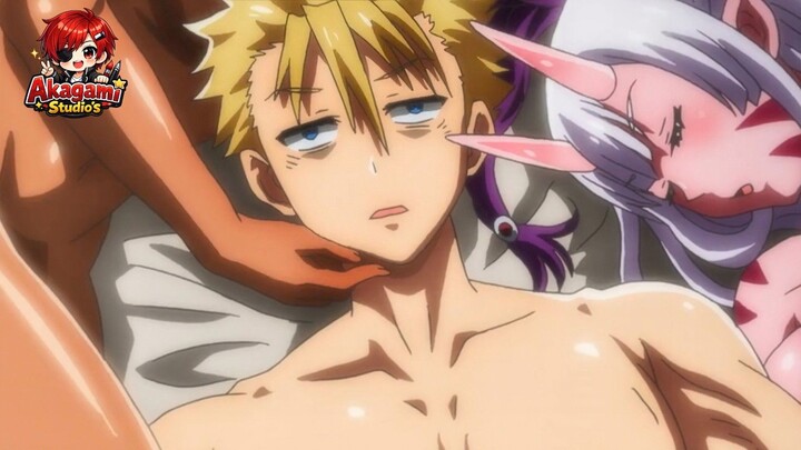 18+ NO SENSOR‼️Di Episode ini Sang MC dibuat kering brutal sama 4 cewek dari berbagai Ras 🥵💦