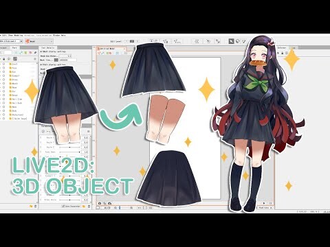[Live2D Tutorial] Ep2 - 3D Object