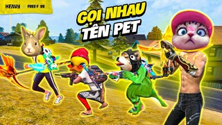 Phạt tiền nếu như không gọi tên đồng đội là Pet trong khi đấu rank | HEAVY Free Fire