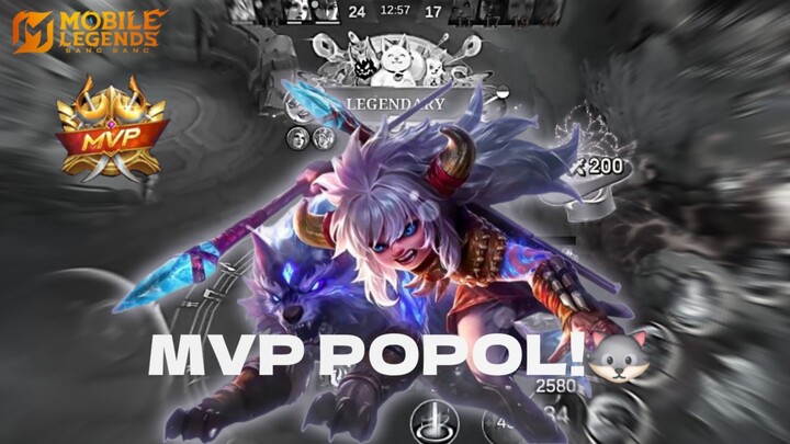 MVP Popol & Kupa di Ranked! Musuh Gak Bisa Gerak 😱