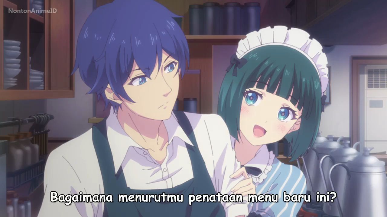 Megami no Café Terrace 2nd Season Episode 1 Sub Indo - Bstation