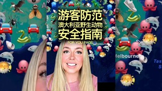 人手一本《游客防范澳大利亚野生动物安全指南》💀