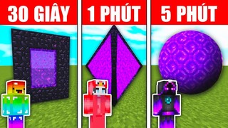 THỬ THÁCH AI XÂY CỔNG ĐỊA NGỤC NHANH VÀ ĐẸP NHẤT TRONG MINECRAFT