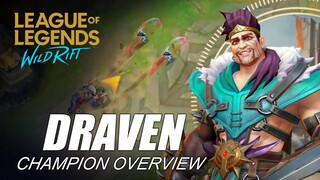 Draven: Champion Spotlight | Ability Preview - WILD RIFT