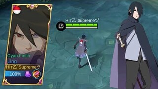 LING SKIN AS SASUKE UCHIHA RINNEGAN SCRIPT | ABC FILE + NO PASSWORD - MOBILE LEGENDS