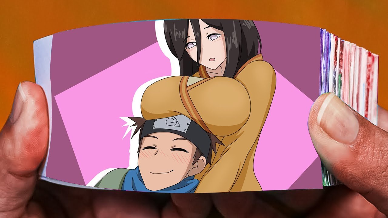 KONOHAMARU & HANABI ( a parody of naruto ) | Flipbook Animation - BiliBili