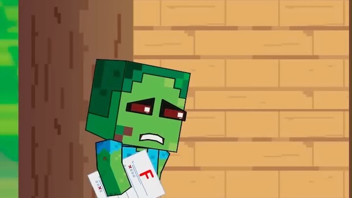 When little zombie got failing grades, this was his mom’s reaction!
