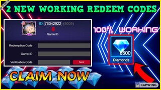 JUNE 2022 WORKING REDEEM CODES | 2 ML REDEEM CODES | MLBB FREE DIAMOND | ROGER GRIMLOCK |AK DYRROTH|