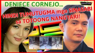 VHONG NAVARRO CASE, DENIECE CORNEJO HINDI TUMUTUGMA ang mga SINASABI sa TOTOONG NANGYARI!