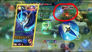 Gusion Legend Skin Cosmic Gleam Hack Skill 1.What!!