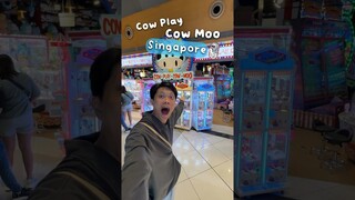 COBAIN COW PLAY COW MOO DI SINGAPORE ! 🇸🇬 KIRA-KIRA DAPAT APA YA ?!?